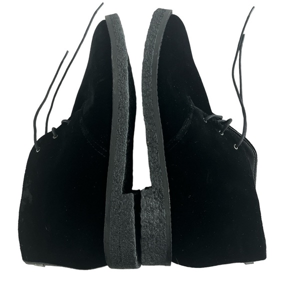 Mark Fisher LTD Dixie Black Velvet Shoe boots - Picture 4 of 11